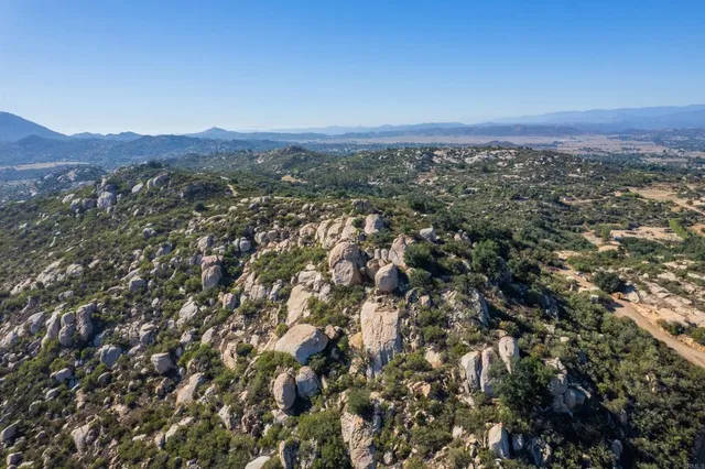a view of a road with outside space