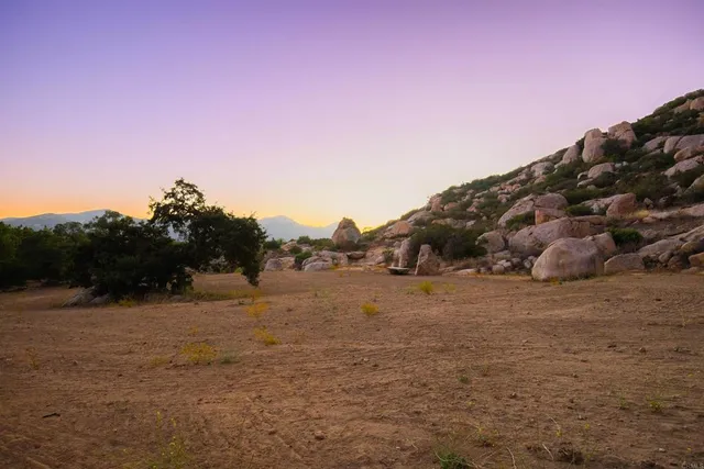 a street sign on a sidewalk next to a road