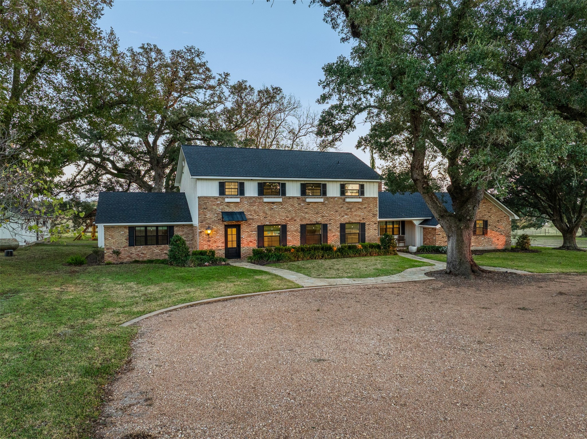 351 Pleasant Hill School Road Brenham, TX 77833 - Photo 29 of 46 a view of house with outdoor space area