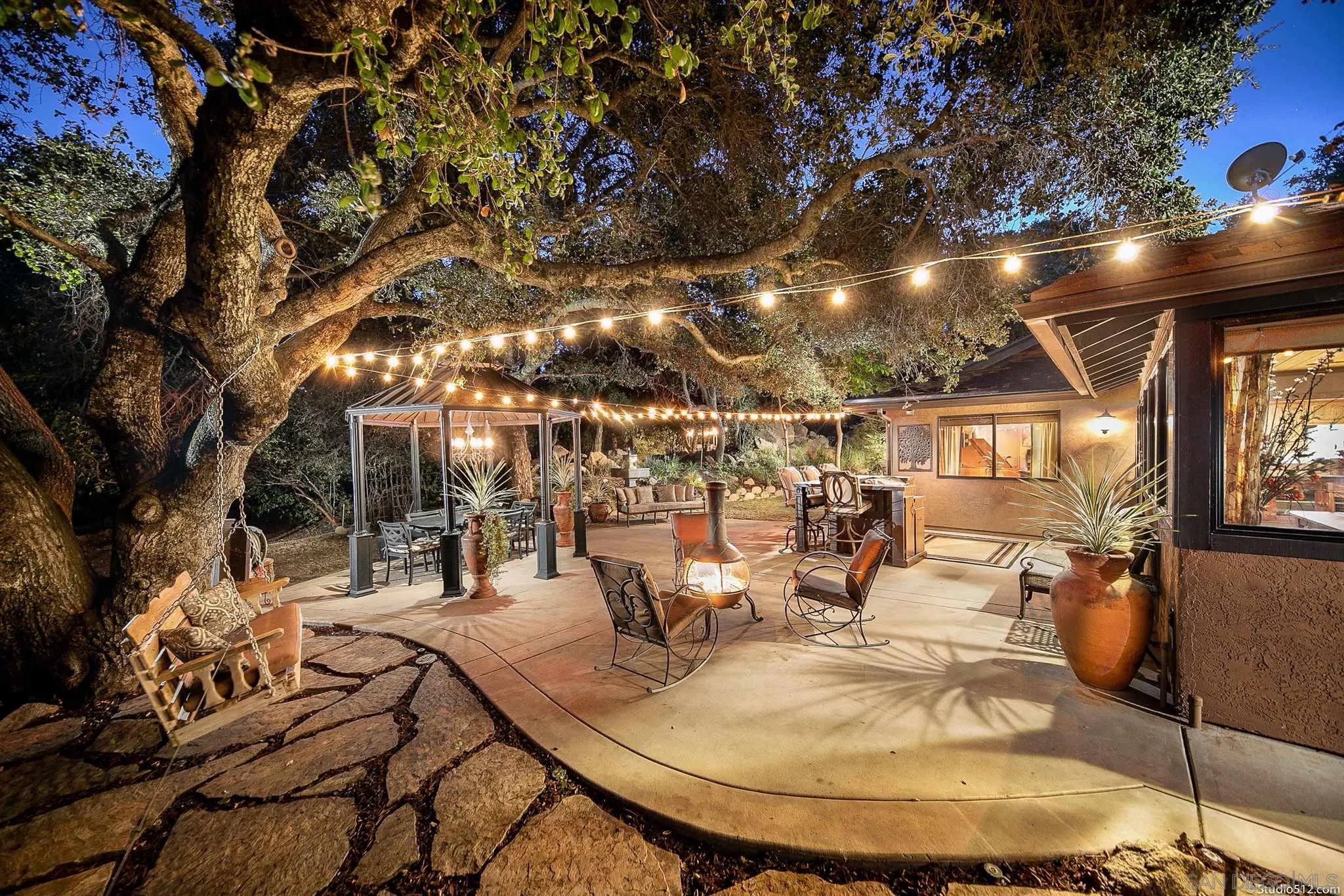 4944 Mountainbrook Road Santa Ysabel, CA 92070 - Photo 24 of 29 a view of a swimming pool with outdoor seating