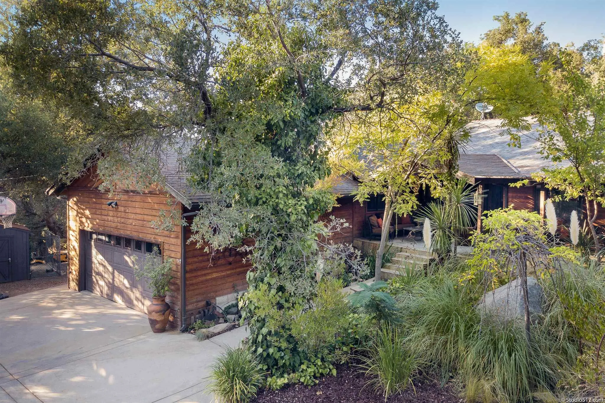 4944 Mountainbrook Road Santa Ysabel, CA 92070 - Photo 3 of 29 aerial view of a house with a yard and tree s