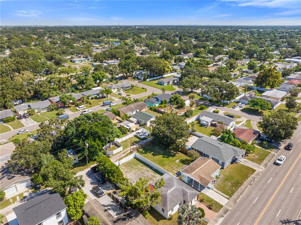 4635 22nd Avenue North St. Petersburg, FL 33713 - Photo 20 of 20 an aerial view of residential houses with outdoor space and trees