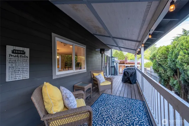 a view of balcony and patio