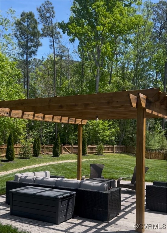 2437 Mitchells Mill Drive Midlothian, VA 23112 - Photo 3 of 50 a view of a yard with plants and outdoor seating