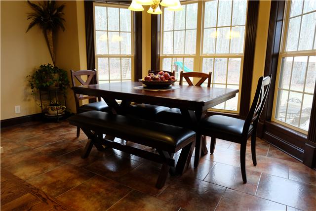 131 Ridgebend Drive Murfreesboro, TN 37128 - Photo 8 of 20 Breakfast room features a bay window overlooking back yard and wooded area beyond.