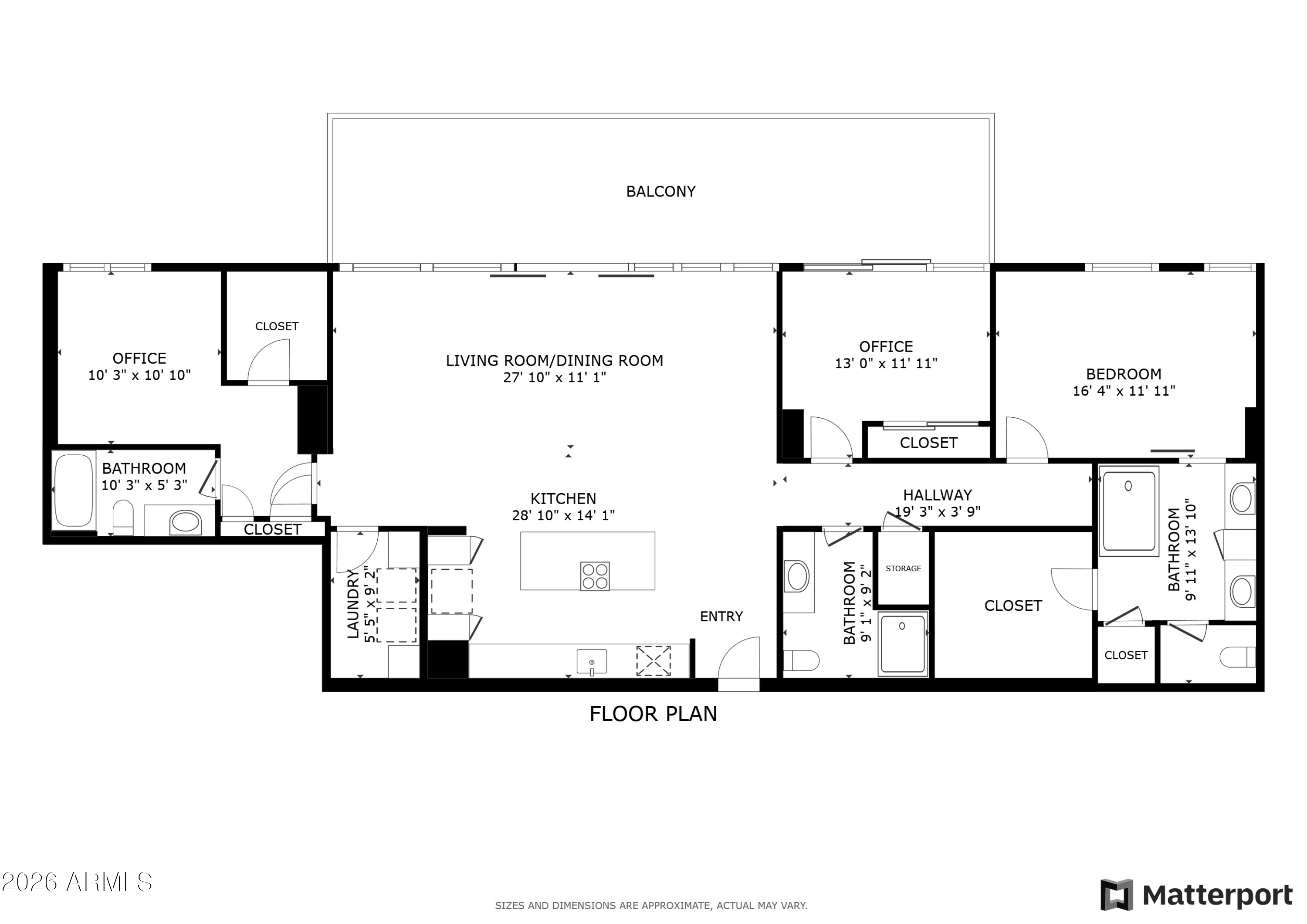 200 West Portland Street, Unit 1113 Phoenix, AZ 85003 - Photo 85 of 85 a picture of a black and white photo