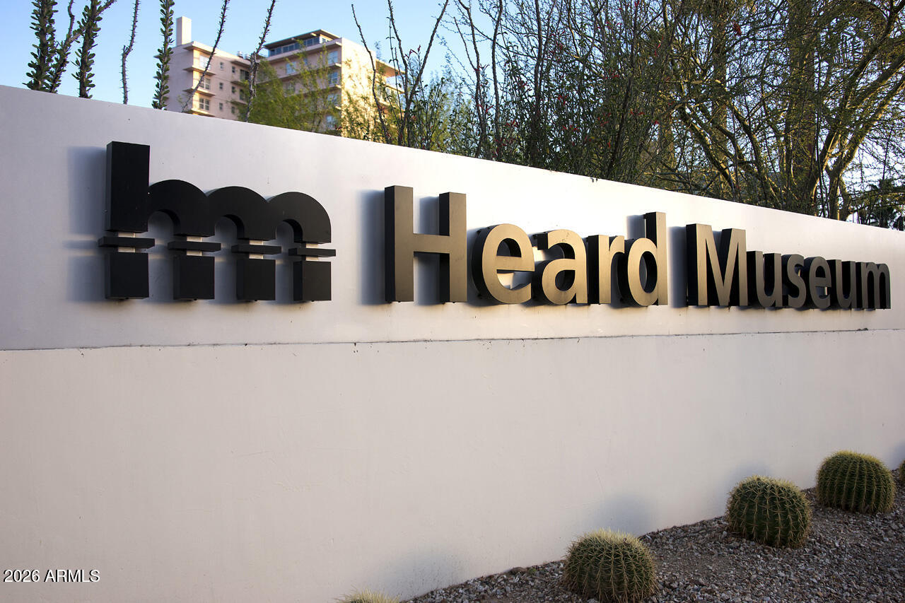 200 West Portland Street, Unit 1113 Phoenix, AZ 85003 - Photo 77 of 85 Heard Museum Sign