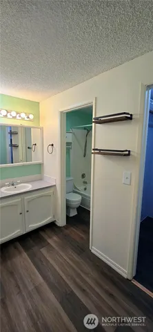 a room with two washing machine