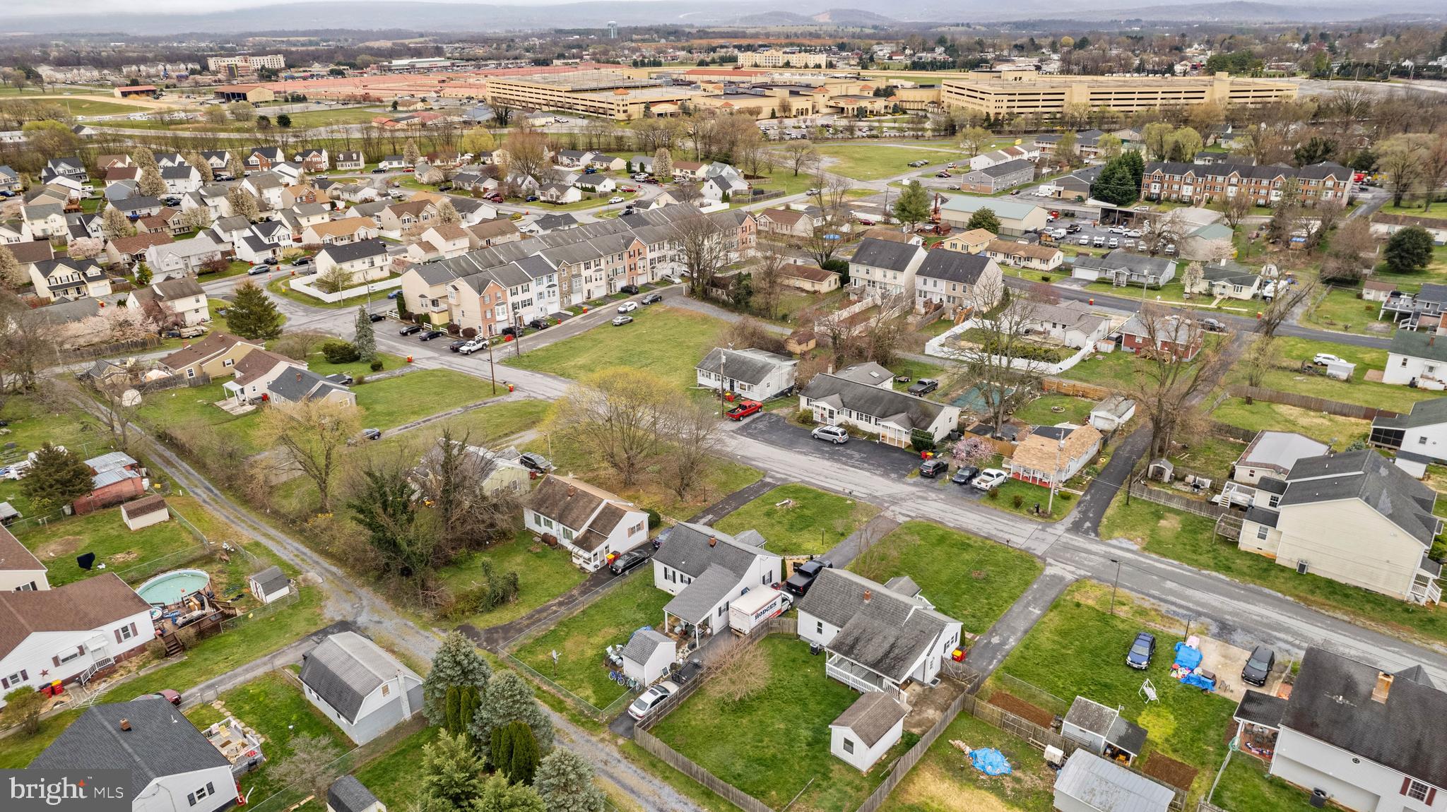 405 East 7th Avenue Ranson, WV 25438 - Photo 25 of 26 an aerial view of residential houses with outdoor space