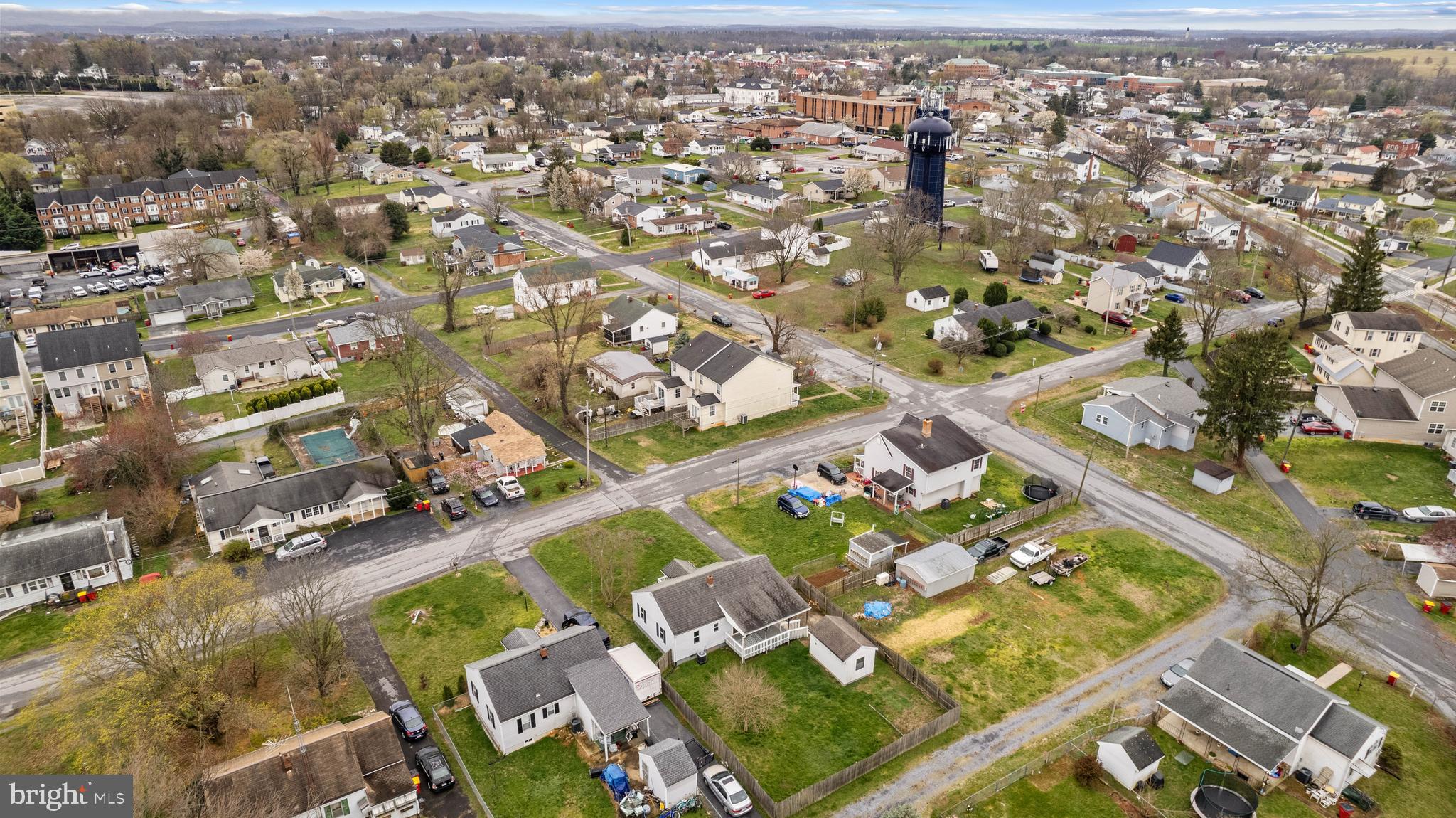405 East 7th Avenue Ranson, WV 25438 - Photo 26 of 26 an aerial view of residential houses with outdoor space