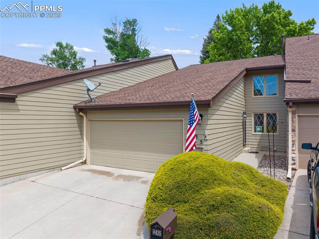4835 Castledown Road Colorado Springs, CO 80917 - Photo 23 of 29 a view of a garage
