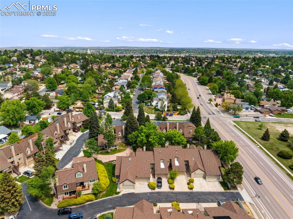 4835 Castledown Road Colorado Springs, CO 80917 - Photo 25 of 29 a view of city and mountain view