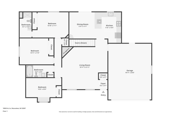 $525,000 | 1008 Eric Lane, Waunakee, WI 53597