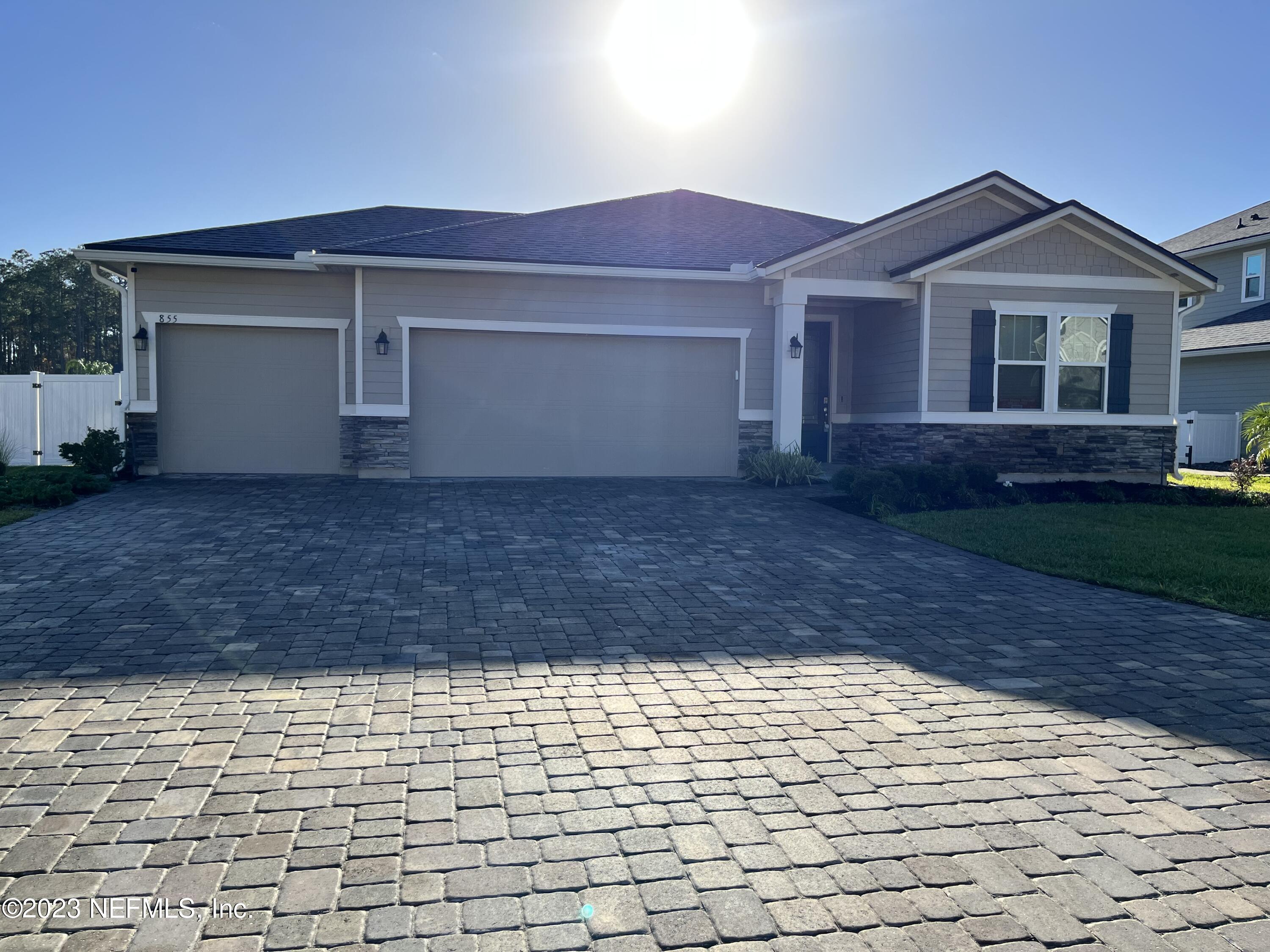 855 Flach Drive St. Johns, FL 32259 - Photo 1 of 23 Front