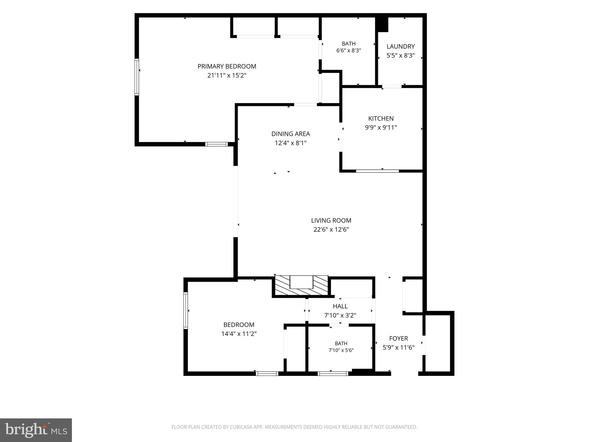403 Mountainview Drive, Unit 403 Chesterbrook, PA 19087 - Photo 26 of 26 floor plan for unit