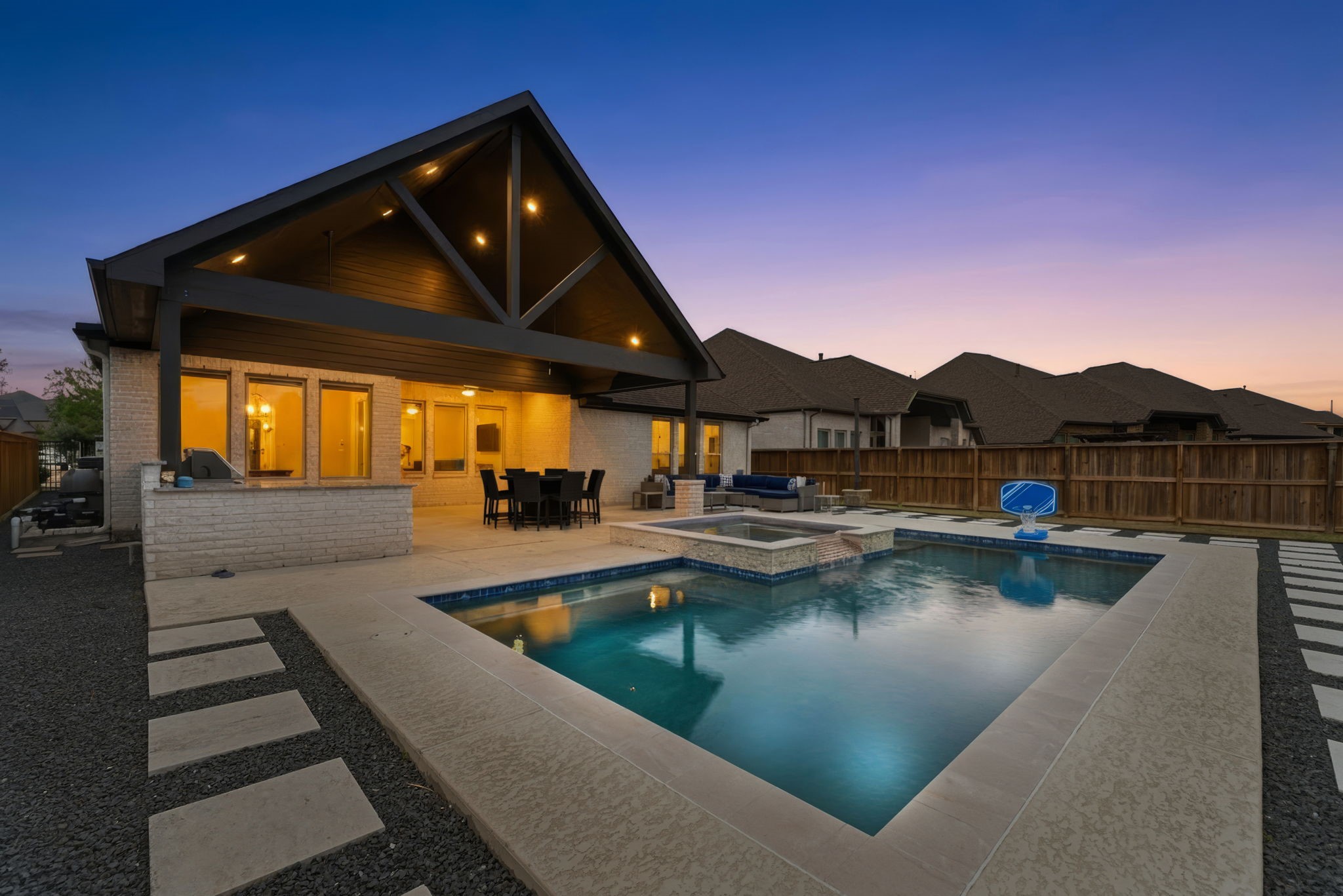 28117 Woodland Bend Way Spring, TX 77386 - Photo 1 of 48 Beautiful covered patio and pool on a lakefront home.