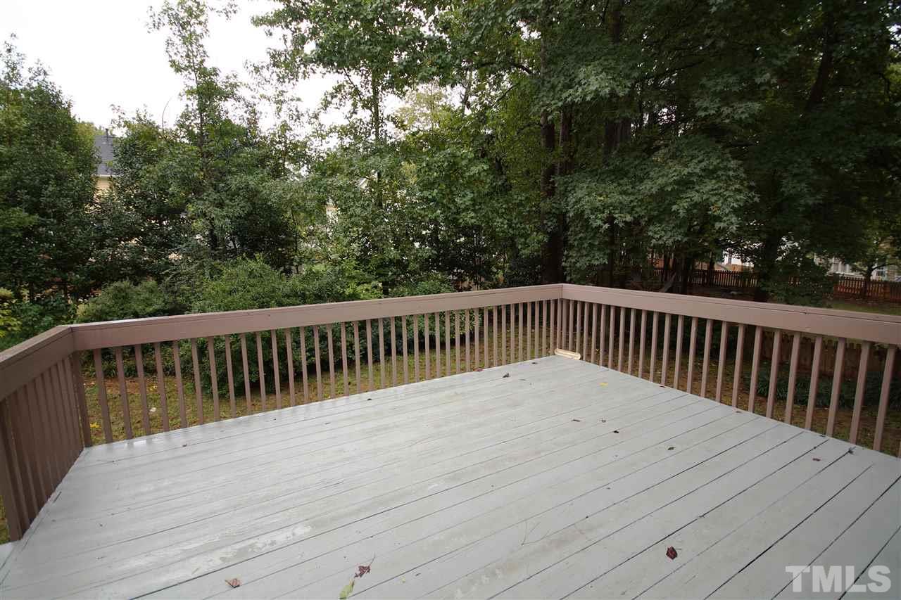 5249 Fairmead Circle Raleigh, NC 27613 - Photo 22 of 25 a view of balcony with wooden floor