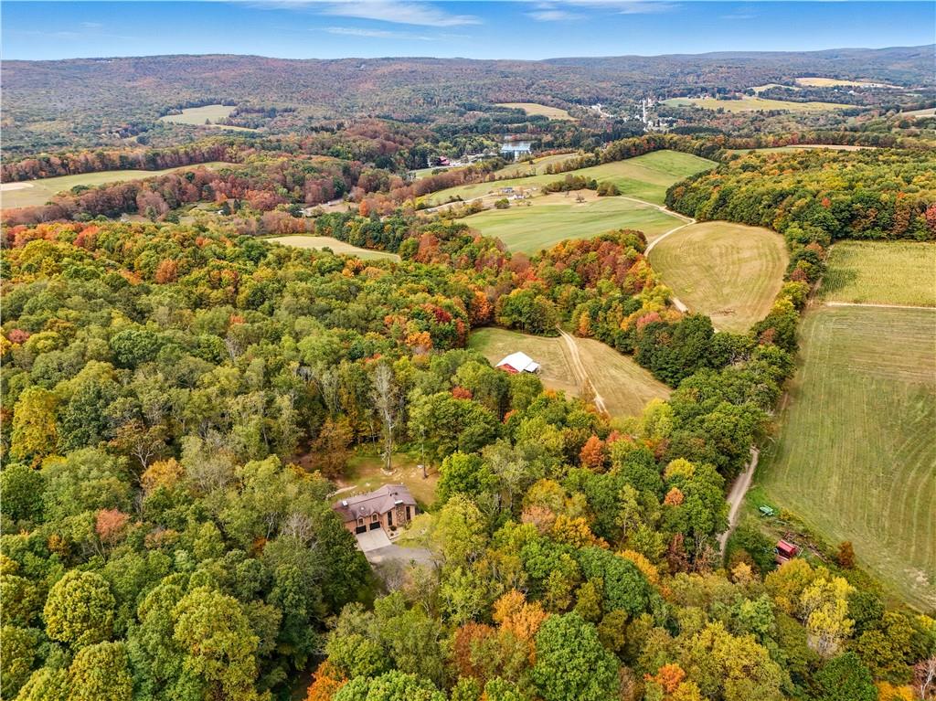 292 Golden Ridge Drive Somerset, PA 15501 - Photo 48 of 49 an aerial view of residential houses with outdoor space and river
