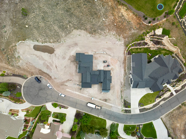 3101 Hunters Ridge Way Heber City, UT 84032 - Photo 8 of 17 Newly constructed residence featuring a multi-gabled roofline, light-colored siding, and a paved driveway