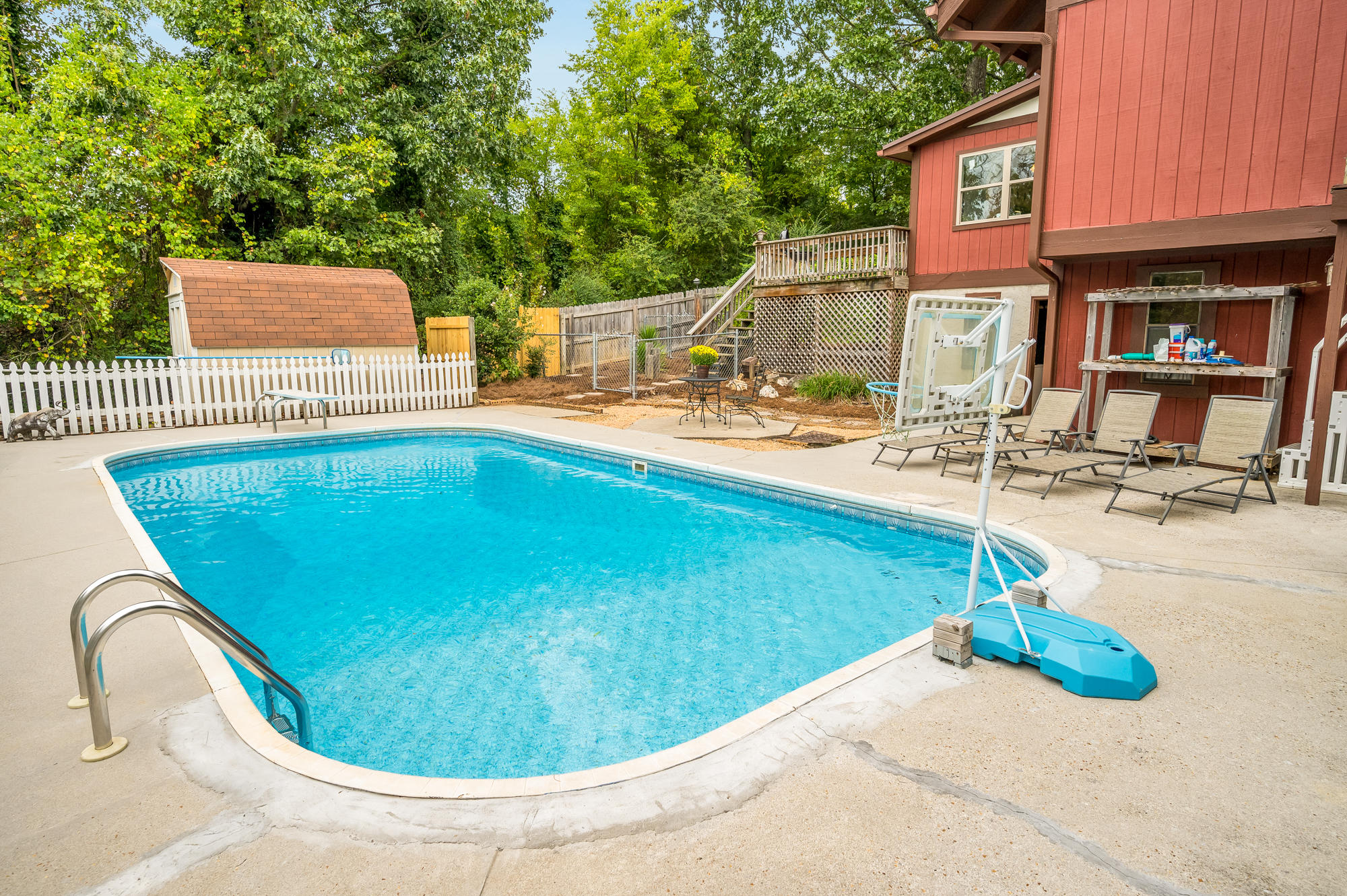 299 Ridgeside Drive Ringgold, GA 30736 - Photo 33 of 36 16' x 32' Pool w/ Pump House