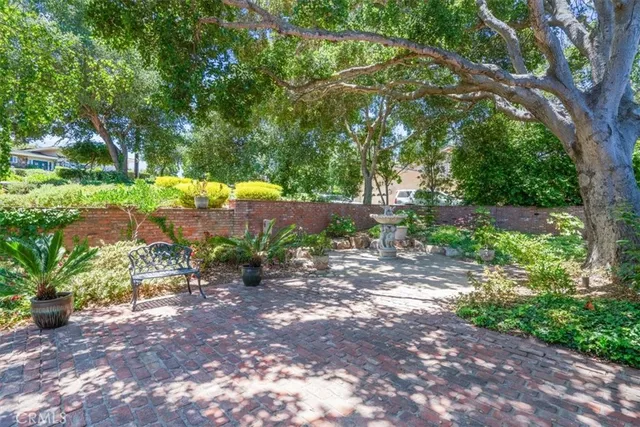 a view of a house with a garden