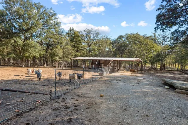a room with gym equipment