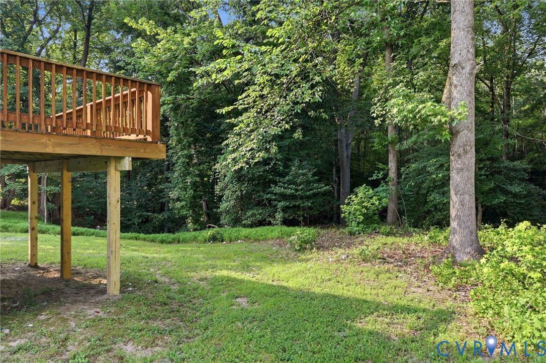 7610 Sugar Run Road Hopewell, VA 23860 - Photo 45 of 48 Expansive outdoor space featuring a raised wood de