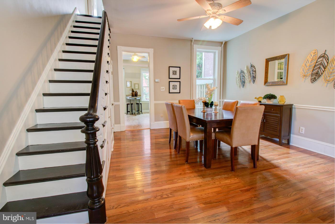 509 6th Street Northeast Washington, DC 20002 - Photo 15 of 30 a view of a dining room with furniture and wooden floor