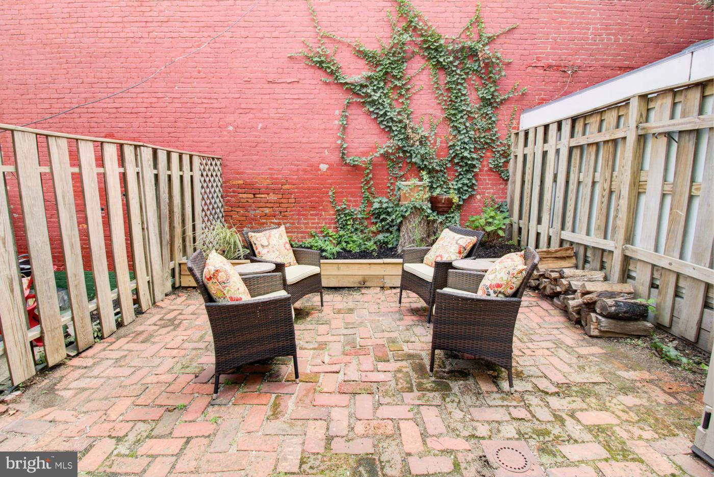 509 6th Street Northeast Washington, DC 20002 - Photo 29 of 30 a view of a patio with couple of chairs