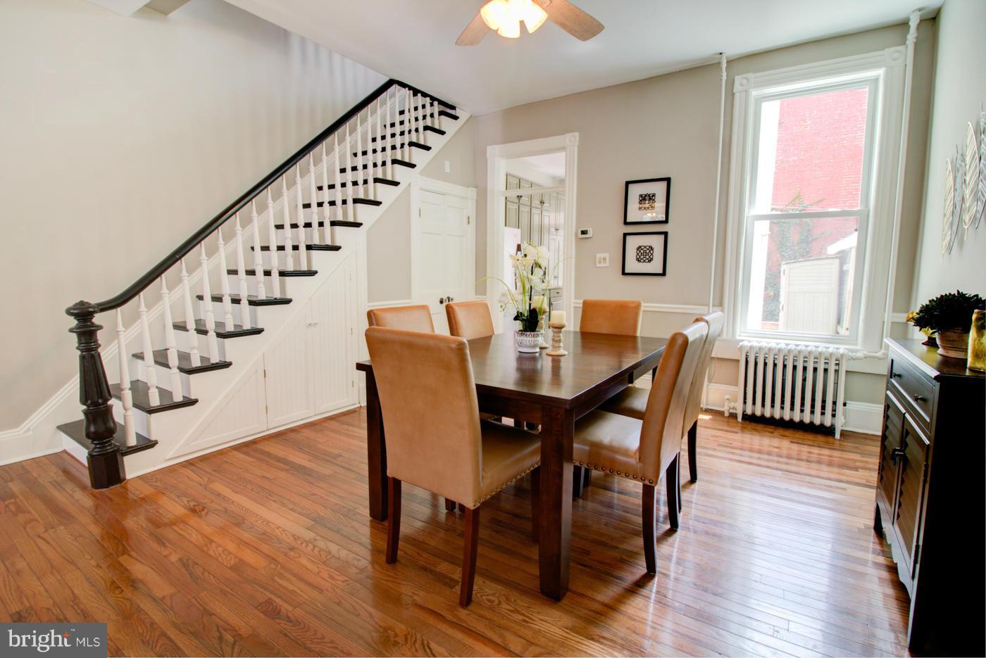 509 6th Street Northeast Washington, DC 20002 - Photo 9 of 30 a view of a dining room with furniture and wooden floor