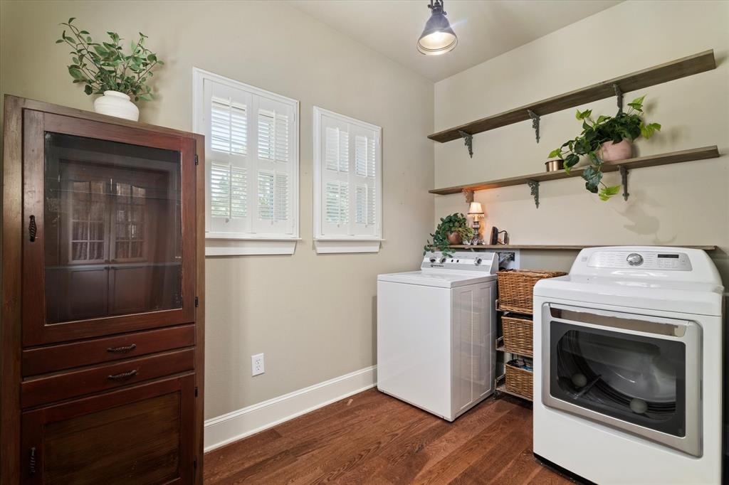 326 West Liberty Street Pilot Point, TX 76258 - Photo 28 of 40 a room with storage and utility