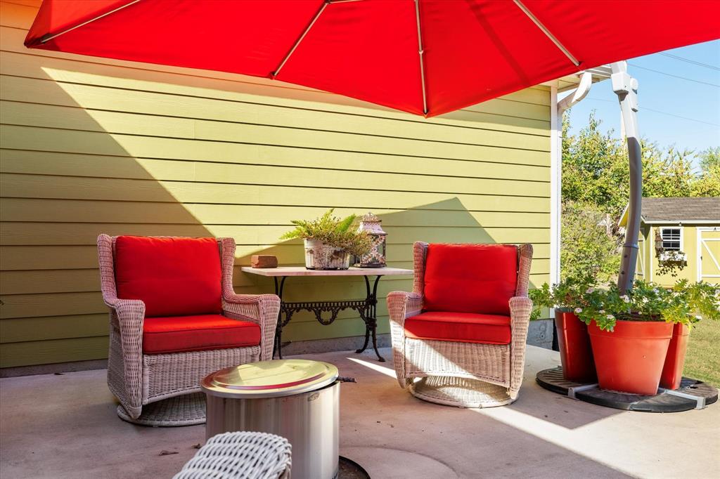 326 West Liberty Street Pilot Point, TX 76258 - Photo 30 of 40 a building outdoor space with patio furniture