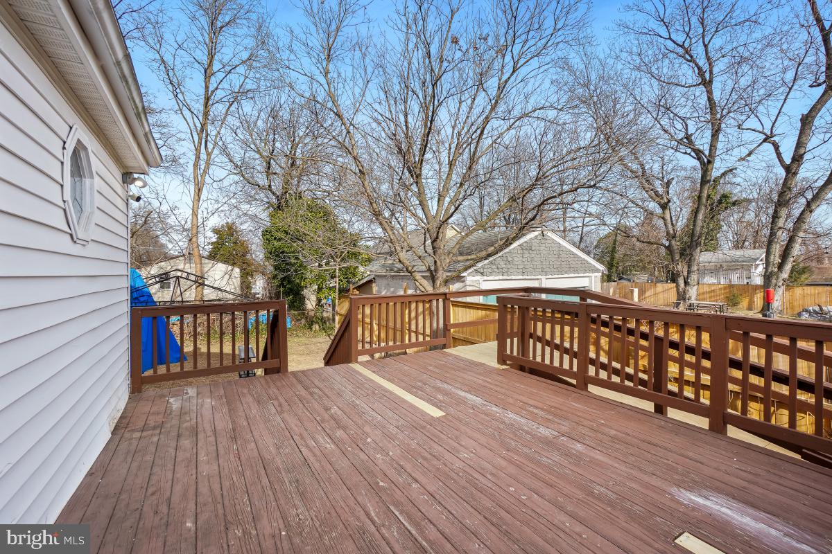 4810 Odell Road Beltsville, MD 20705 - Photo 28 of 30 a view of a wooden deck