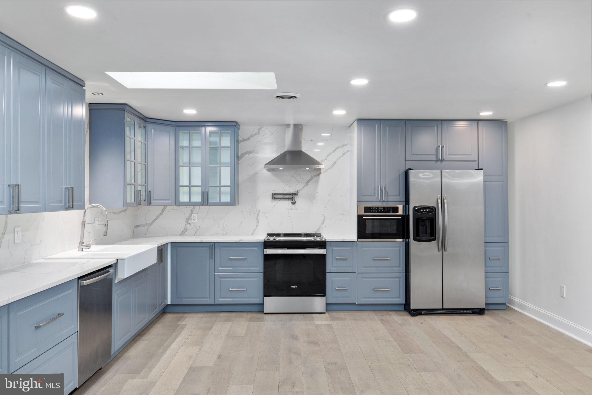 360 Ebenezer Road Bluemont, VA 20135 - Photo 12 of 35 New kitchen with waterfall edge quartz