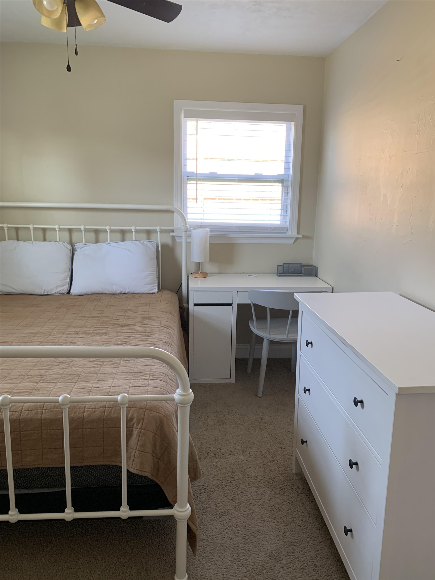 116 15th Street St. Augustine Beach, FL 32080 - Photo 11 of 20 a bedroom with a bed and a desk