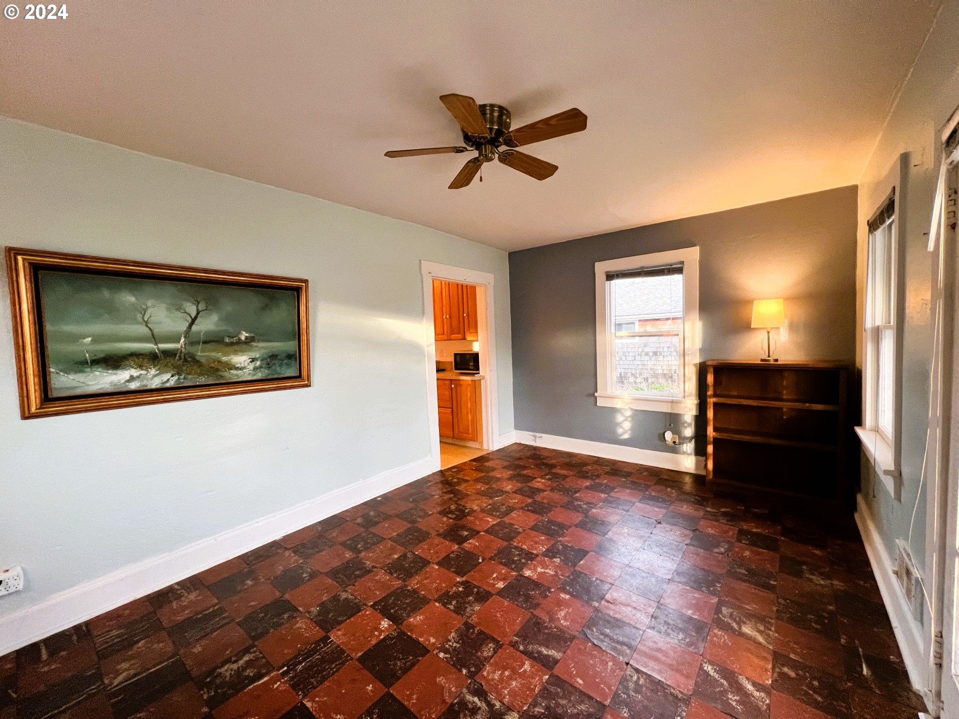 2149 Dogwood Avenue Reedsport, OR 97467 - Photo 7 of 41 a view of empty room with wooden floor and window
