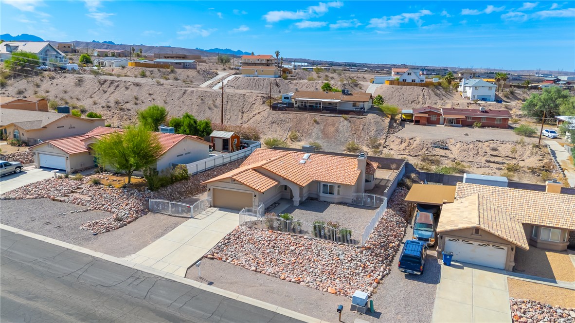 2524 South Ridge Avenue Bullhead City, AZ 86429 - Photo 62 of 64 Aerial view of residential area with mountains