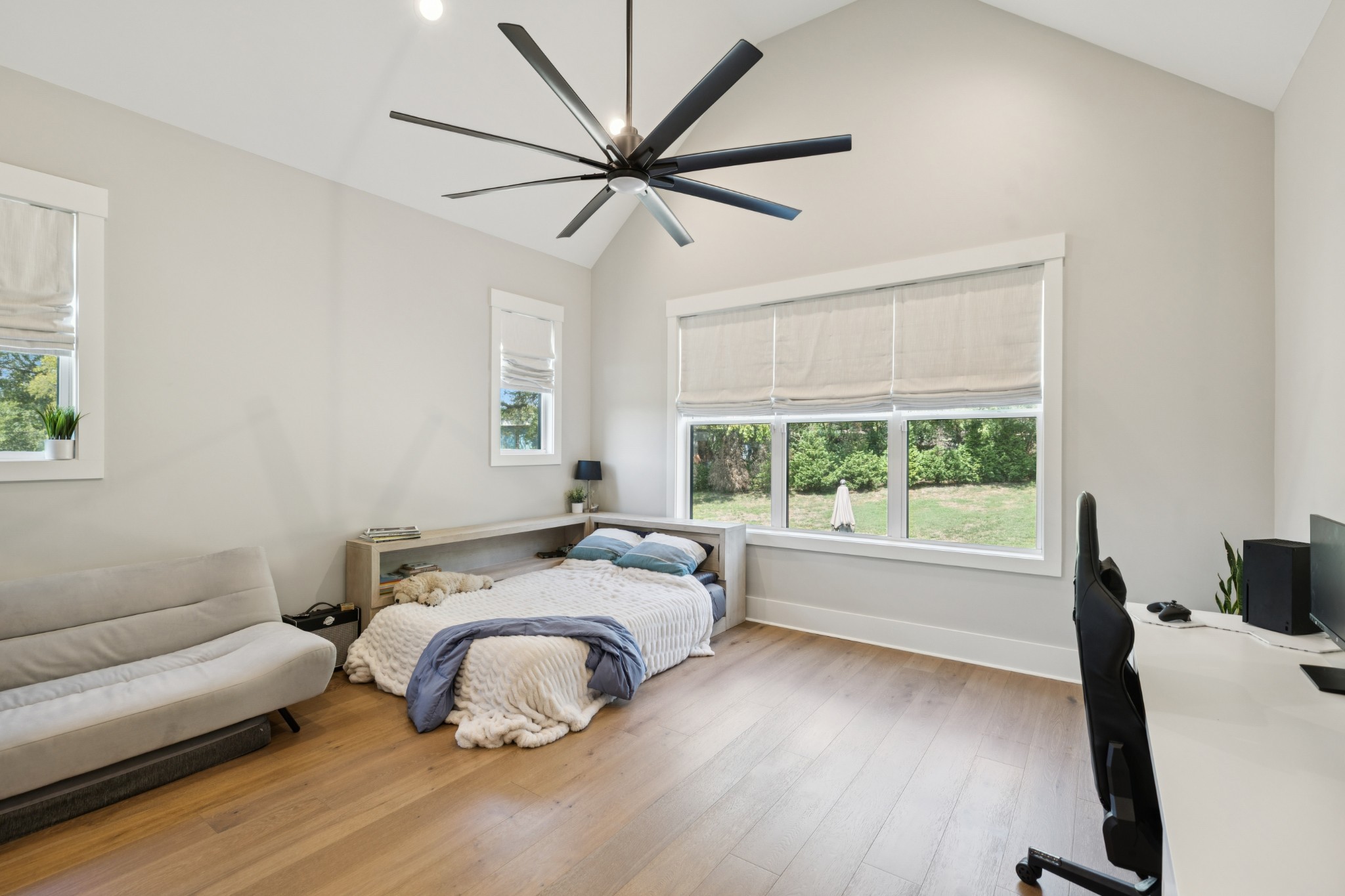 5012 Toll Rd Court Thompson's Station, TN 37179 - Photo 38 of 95 a bedroom with a bed and a large window