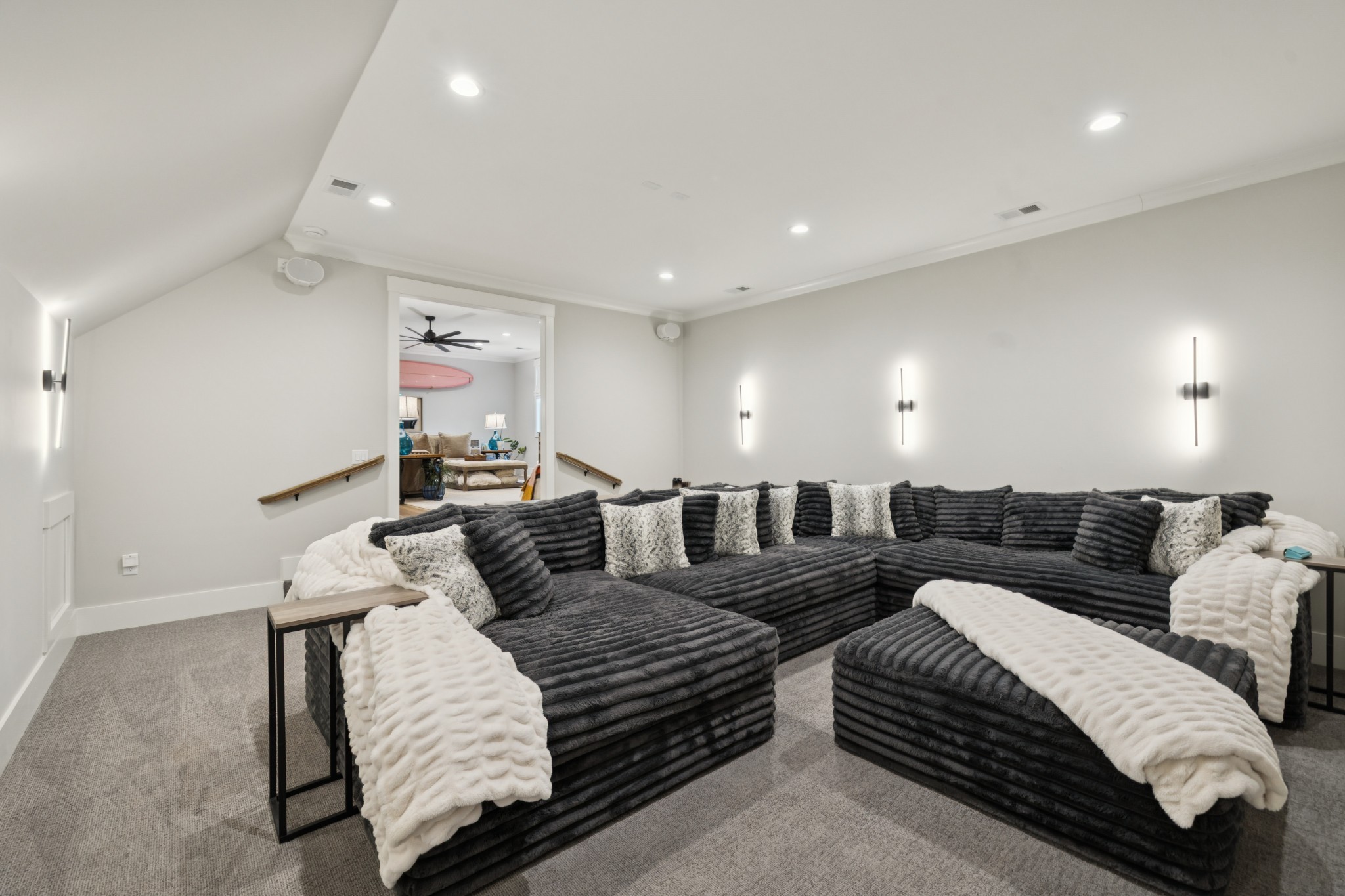 5012 Toll Rd Court Thompson's Station, TN 37179 - Photo 59 of 95 a living room with furniture and a couch