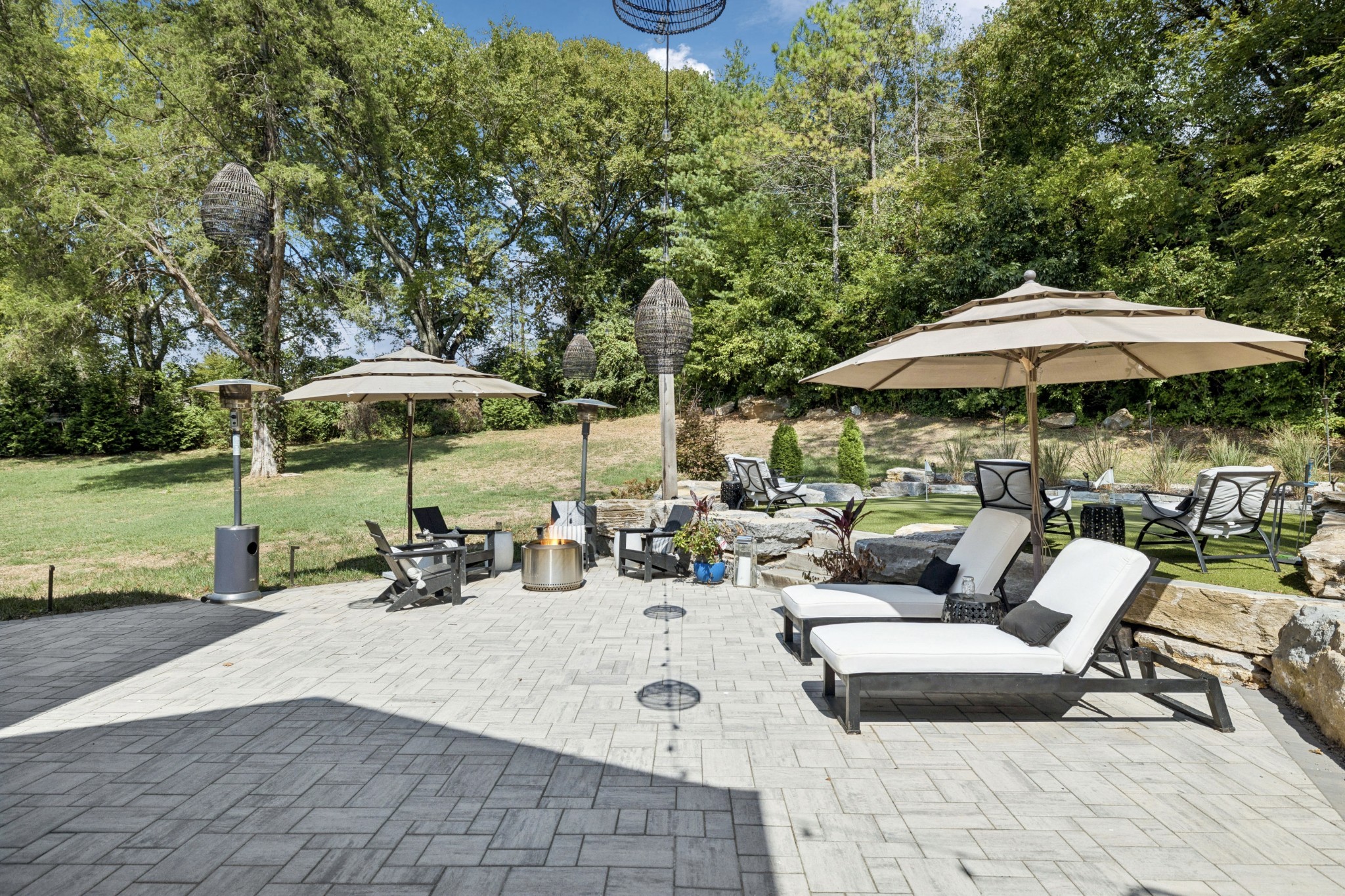 5012 Toll Rd Court Thompson's Station, TN 37179 - Photo 70 of 95 a view of outdoor space with seating area and barbeque oven