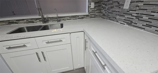 a close view of sink and tap