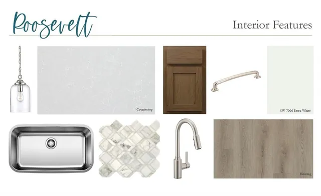 a picture of a bench in a kitchen