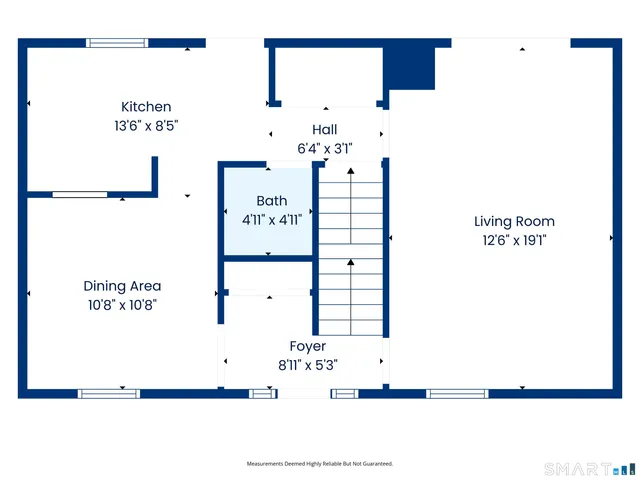 a picture of a bathroom with mirror