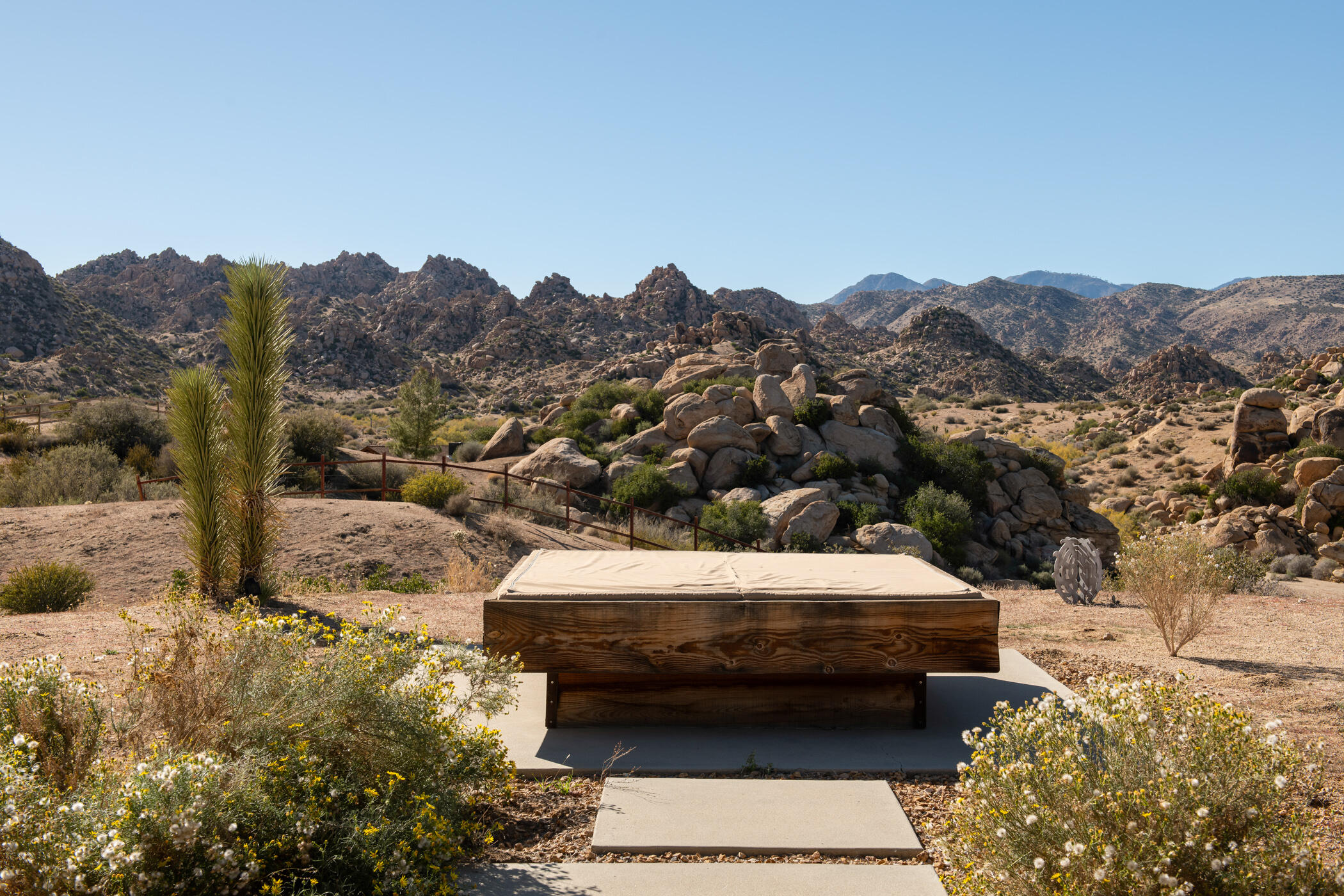 5494 Bronco Road Pioneertown, CA 92268 - Photo 28 of 38 a view of outdoor space and city view