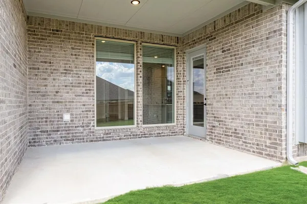 a view of entrance