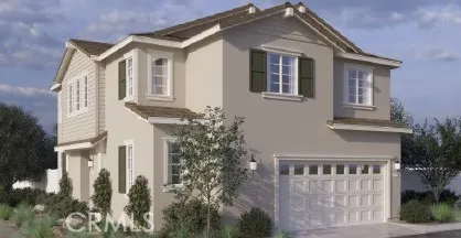 front view of a house with a small yard