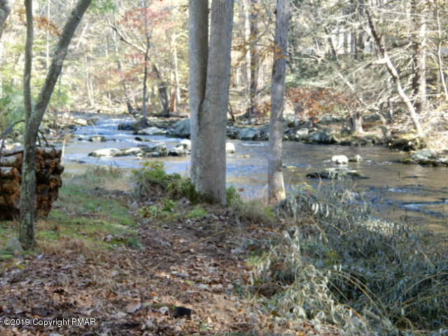 405 Saunders Drive Bushkill, PA 18324 - Photo 4 of 20 back yard creek