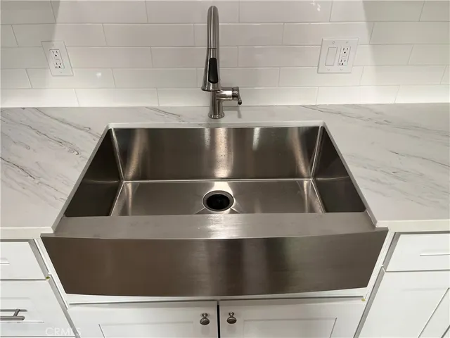 a close view of water heater