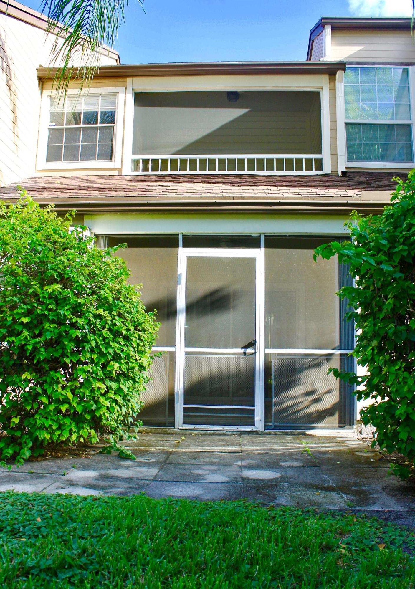 5325 Buckhead Circle, Unit 1020 Boca Raton, FL 33431 - Photo 15 of 19 Screened Patio
