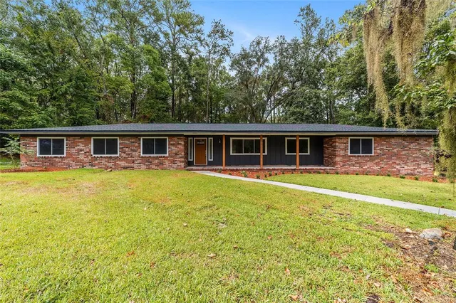 a front view of house with yard